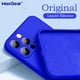 thumbnail image 2 of Funda blanda de silicona líquida cuadrada Original para iPhone 11 12 13 14 Pro Max Mini X XS XR 7 8 Plus cubierta fina de protección de lente completa Tan Jianjun unisex, 2 of 2