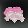 thumbnail image 4 of Dujiujun Nice-looking Fondant Mold All Match Silicone Easy Release Mother's Day Theme Baking Mold for Desktop, 4 of 8