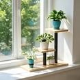 thumbnail image 4 of Soporte de madera multicapa para plantas | Macetero escalonado | Estante para flores | Estante interior que ahorra espacio para el hogar, sala de estar, jardín y oficina., 4 of 6