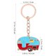 thumbnail image 2 of WEUVEB 2Ud Colgante Llavero Camper Ligero Y Resistente Con De Caricatura Para Uso En Mochilas Y Autos, 2 of 8