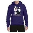 thumbnail image 2 of If It's Not an Australian Shepherd It's Just a Dog Gift | Mens Dog Lover Hooded Sweatshirt Graphic Hoodie, Purple, 2XL, 2 of 3
