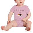 thumbnail image 2 of My Big Brother Is A Beagle Dog Funny Baby Bodysuit Boy Girl Unisex, 2 of 5