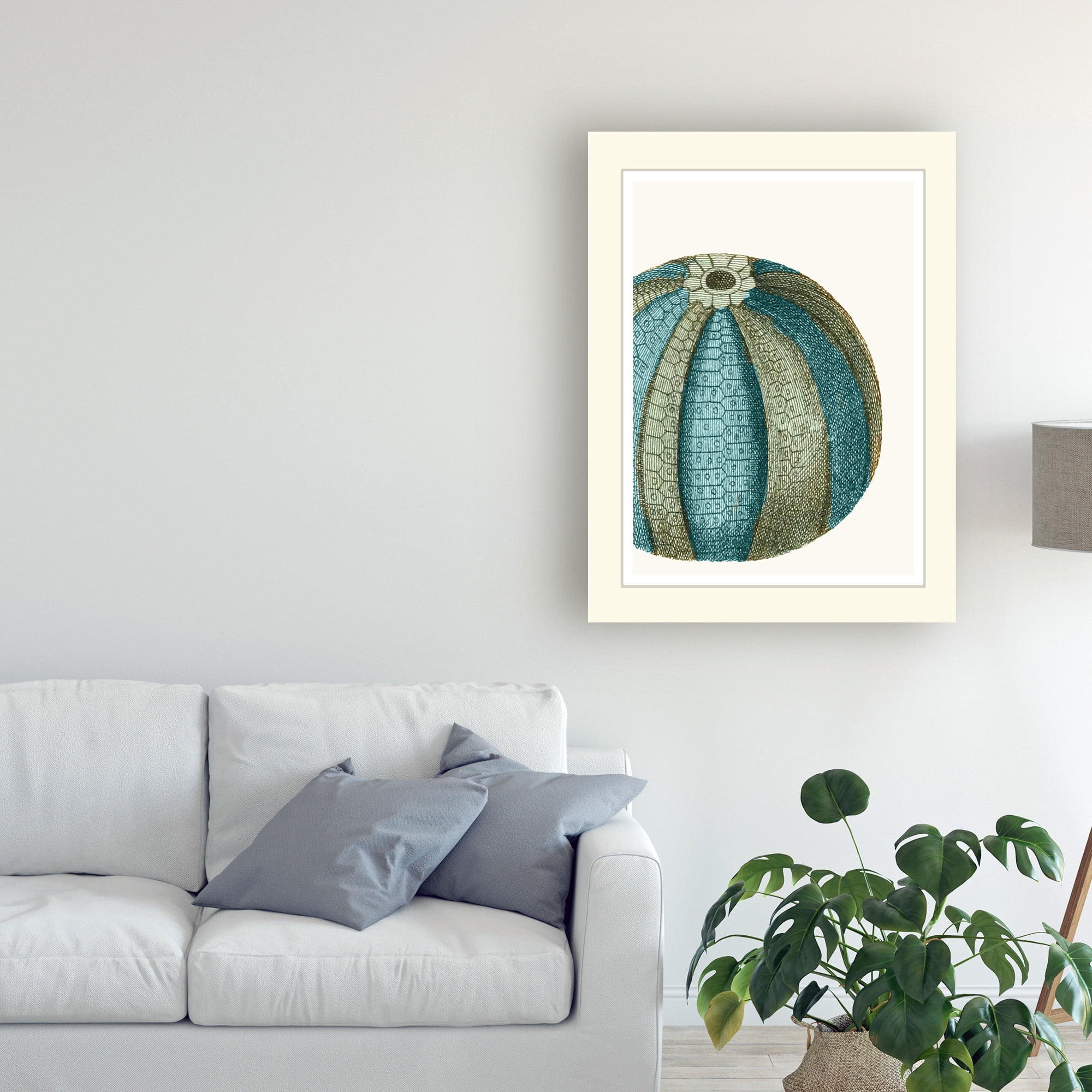 Trademark Fine Art 'Blue Underwater Scenes 1 a' Canvas Art by Fab Funky