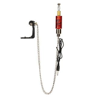 Electronic Bite Fish Alarm Bell Fishing Rod Pole W/ Led Light Alarm Device  Hfmqv