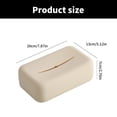 thumbnail image 5 of Comfortable Soft Silicone Tissue Box Elegant Napkin Dispenser for Dining Room, 5 of 18
