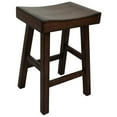 thumbnail image 2 of Pemberly Row 25" Wood Counter Stool in Espresso Finish - Set of 2, 2 of 4