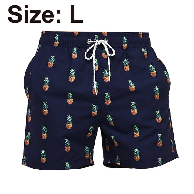 Maillot de Bain Homme Séchage Rapide, Short Imprimé Homme Été Décontracté Plage