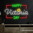 thumbnail image 2 of Glowneon Happy Victoria Day Neon Sign, Victoria Day Wall Led Decor, 2 of 5