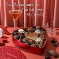 thumbnail image 4 of Valentines Day Chocolate Gift Basket | Heart Shaped Gift Present for Anniversary, Wife, Girlfriend, Spouse, Partner, Love, Romance with Assorted Milk Chocolate Truffles | Bonnie and Pop…, 4 of 4