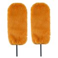 thumbnail image 1 of 4uds. Cubierta de manillar calefactable eléctrica de invierno, recargable por USB, 22-23 MM, naranja, 1 of 3
