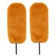 thumbnail image 1 of 4uds. Cubierta de manillar calefactable eléctrica de invierno, recargable por USB, 22-23 MM, naranja, 1 of 3
