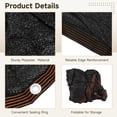thumbnail image 5 of 14FT Round Trampoline Shade Cover, 90% Sunblock Net Canopy with 16 Ropes, Easy to Install Polyester Outdoor Trampoline Tent Protects from Sun and Leaves, 5 of 6