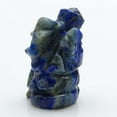 thumbnail image 2 of Harmonize Lord Ganesha Lapis Lazuli Stone Carved Statue Reiki Healing Stone Figurine, 2 of 4