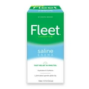 Pack of 4 Fleet Laxative Saline Enema - 4.5 oz - Package may vary