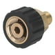 thumbnail image 1 of Adaptador De Lavadora De Presión 5000 PSI Adaptador De Goma De Latón, Adaptador De Rosca De Manguera M22 X 1.5 Mm, Kit De Conector De Lavadora De Presión Compacta Para La, 1 of 7