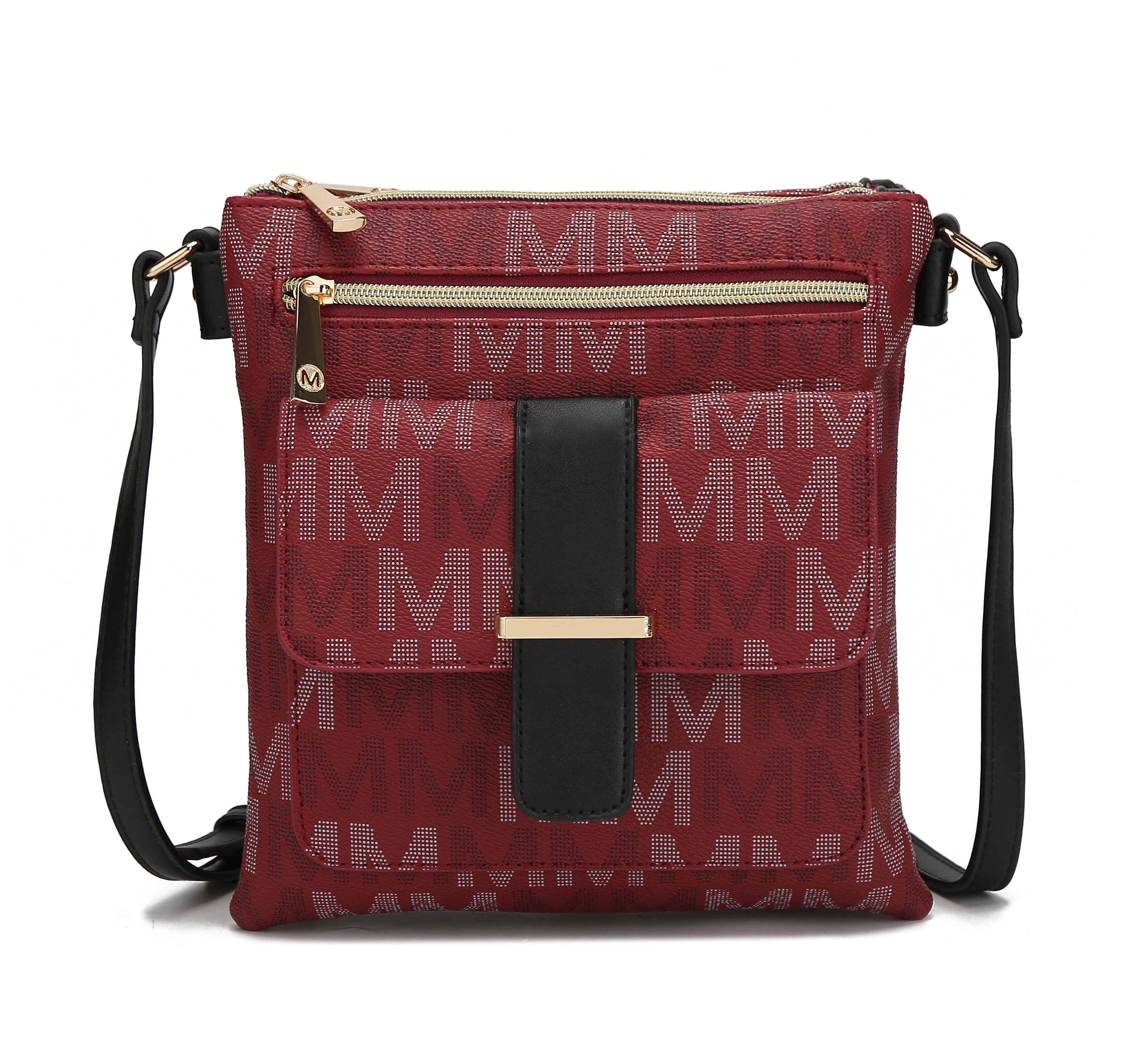 MKF - MKF Collection Jeni Signature Crossbody Bag by Mia K. - Walmart ...