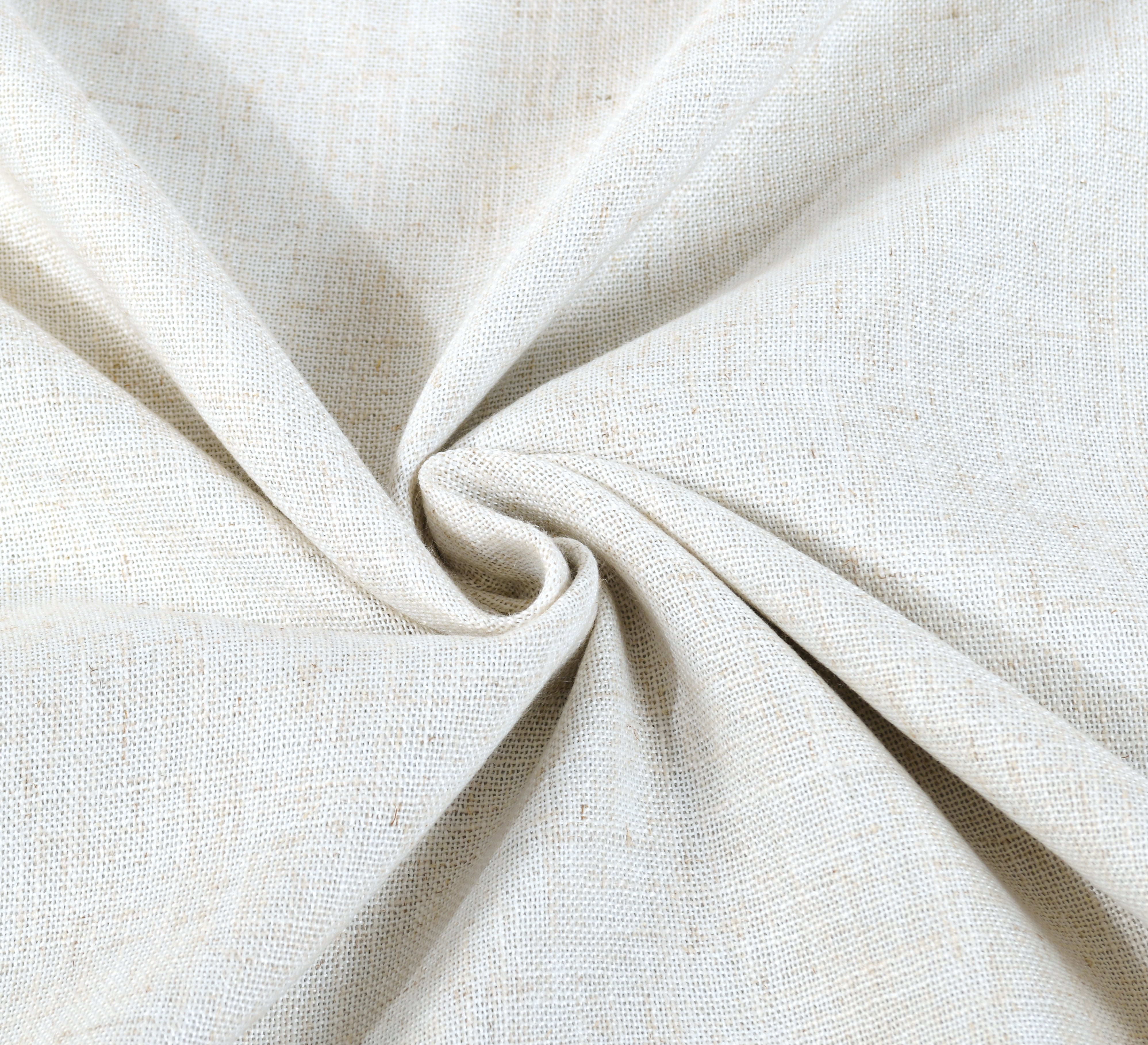 Better Homes & Gardens 100% Blackout Linen Blend Single Curtain, 50x95, Vanilla Dream