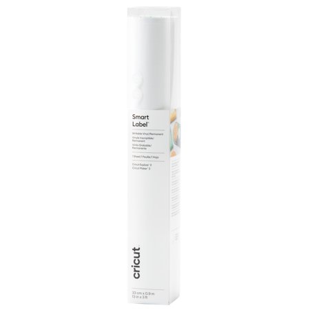 UPC: 0093573817304 | Cricut® Smart Label™ Writable Vinyl – Permanent (3 ft)  Transparent  13  x 36