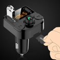 thumbnail image 4 of Bluetooth Car Kit FM Transmitter Wireless Radio Adapter USB Charger for Phone, 4 of 5