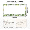 thumbnail image 3 of Coolnut Lemon License Plate Frames 2pcs, Aluminum Universal Car License Plate Holder with Elliptical Hole for US Vehicles, 12"x 6", 3 of 7