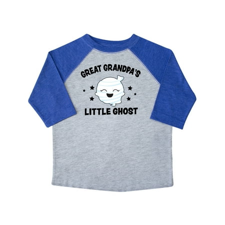 

Inktastic Cute Great Grandpa s Little Ghost with Stars Gift Toddler Toddler Girl T-Shirt