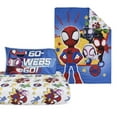 thumbnail image 3 of Marvel Spidey & Friends 3-Piece Toddler Bedding Set, 3 of 9