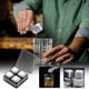 thumbnail image 1 of Fiudx Piedras de Hielo para Whisky, Cubos Reutilizables de Acero Inoxidable para Enfriar, Juego de 8, Aptos para Uso Alimentario, Sin Diluir, para Whisky, Vino, Cerveza, Refrescos y Fiestas de Cumple, 1 of 4