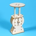 thumbnail image 3 of Visland 1 Set DIY Gravities Scale Model Kit Handmade Wooden Puzzle Platform Balance Building Crafts Kids STEM Educational Science Experiment Toy, 3 of 7