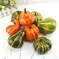 thumbnail image 1 of  8PCS Halloween Simulation Pumpkins Artificial Foam Pumpkin Models for Halloween Decoration, 1 of 8