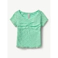 thumbnail image 4 of Justice Girls Lace Tee, Size XS-XLP, 4 of 4