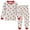 2# Heart, variant on DDSOL Toddler Girls Pajamas Valentines Day Long Sleeves Leopard Sleepwear 2-Piece 4T