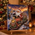 thumbnail image 6 of 2026 New DIY Christmas Pearl Painting Art Kit, Relaxing Handmade Beaded Craft, Beginner Friendly Xmas Table & Wall Decoration for Adults(Train Santa), 6 of 6