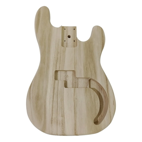 Unfinished Electric Bass Guitar Body for PB Style Diy Electric Guitar Body Parts Great Performance