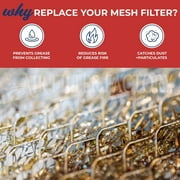 Air Filter Factory 9 x 11 x 3/8 Aluminum Grease Filters 2-Pack
