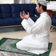 thumbnail image 4 of 4 Pieces Portable Travel Prayer Mat With Compass, Waterproof Polyester Prayer Rug, 4 of 5