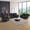 Black, variant on Black Breathing Leather 3-Piece Living Room Recliner Sofa Set