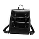 thumbnail image 2 of Mochila de Cuero PU Strade Fareast Limited diseño vintage informal negro, 2 of 8