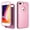 Pink, variant on iPhone SE 2022 Case, iPhone SE 2020 Case, iPhone 8/7 Case, Rugged Hybrid TPU PC Military Grade Protection Shockproof Back Cover Case for Apple iPhone SE 2nd/3rd Gen/ iPhone 8/7 - Skyblue