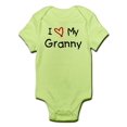 thumbnail image 1 of CafePress - I Love My Granny Infant Bodysuit - Baby Light Bodysuit, 1 of 1