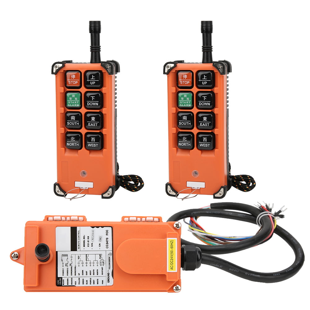 Details about   F21-E1B Hoist Crane Radio Wireless Remote Control Transmitter & Receiver 1 Speed 