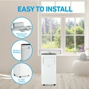 COBY Portable Air Conditioner 7,100 BTU SACC/CEC (10,000 BTU ASHRAE 128) 3-in-1 AC Unit, Dehumidifier & Fan, Air Conditioner for 450 Sq. ft.
