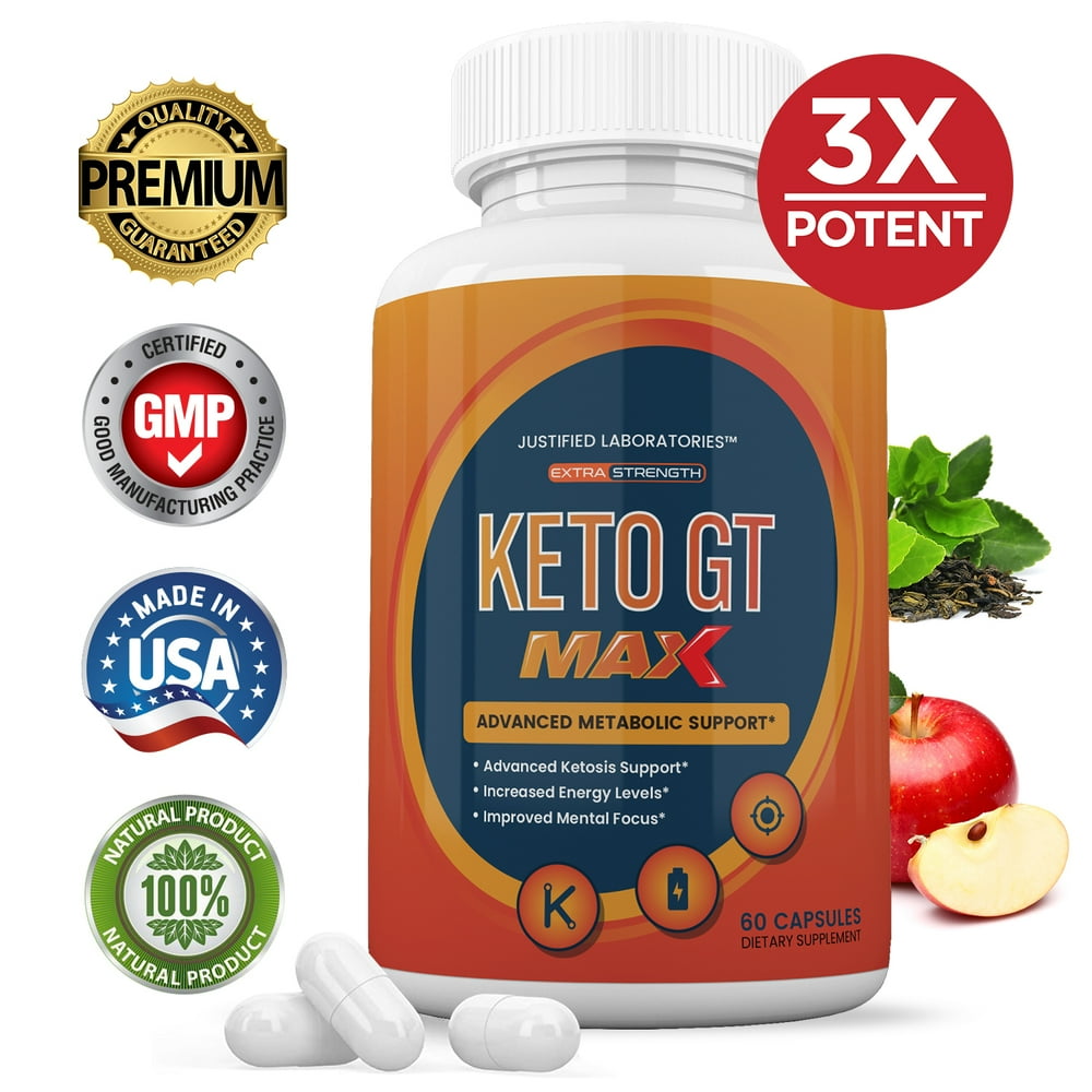 Keto GT Advanced Ketogenic Pills Supplement Includes goBHB Exogenous