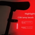 thumbnail image 3 of Luz trasera de bicicleta con flujo de agua, recargable vía USB, luz para bicicleta de montaña, conducción nocturna, bicicleta de carretera, accesorios de equipo creativos destacados, 3 of 5