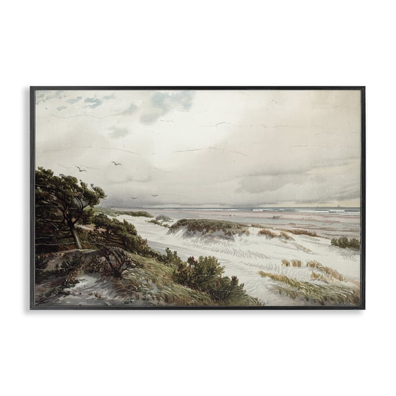 Stupell Industries Traditional Bountiful Success Beach Black Framed Giclee Art, 18 x 12, by Lula Bijoux & co.