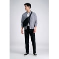 thumbnail image 5 of Haggar Men's Cool 18® Pro Solid Flat Front Pant Straight Fit HC00285, 5 of 10
