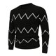 thumbnail image 1 of Suéter de Cuello Redondo Para Hombre Primavera Y Otoño Manga Larga Cuello Redondo Blanco Jersey Delgado Odeerbi ODB-4, 1 of 8