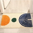 thumbnail image 4 of Alfombra de baño deslizante absorbente de agua de secado rápido grueso Un amarillo cro Zulema Portero interior, 4 of 8