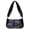 Black, variant on XINXIAOO Sleek Metallic Finish Crossbody Bag, Eye Catching Dressy Shoulder Purse for Everyday