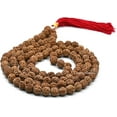thumbnail image 2 of Rudraksha Mala Beads 108 Buddhist Prayer Beads Japamala (Without Knots), 2 of 2