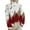 Red, variant on Christmas Sweaters For Women Women's Christmas Print High Neck Sweater, Festive Long Sleeve Pullover with Fold Over Collar for a Stylish and Warm Holiday Season Outfit Essential Red XXL